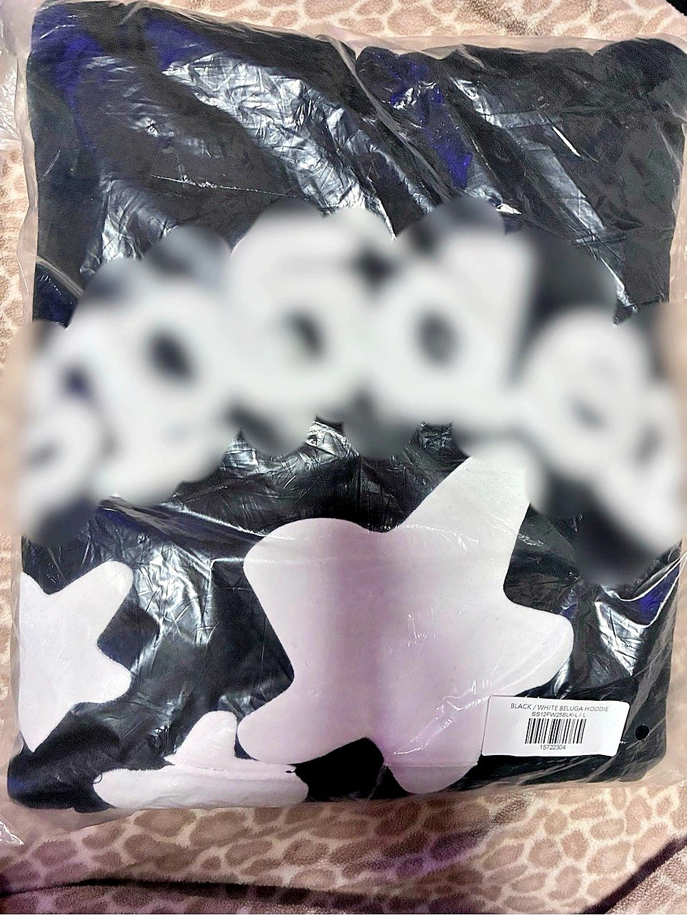 Sp5der Beluga 3M Hoodie Black